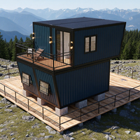 Conteneur de transport pour maison Mobile de luxe, conteneur de transport pour maison préfabriquée