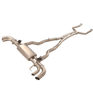 Usine pour <span class=keywords><strong>Bmw</strong></span> M550 <span class=keywords><strong>M550i</strong></span> G30 N63 4.4t Valvetronic Catback Systèmes d'échappement Sport X Pipe Tuyau d'échappement Catback - Product Image 5