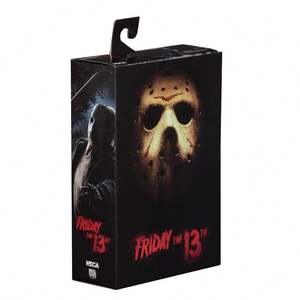 NECA <span class=keywords><strong>Black</strong></span> <span class=keywords><strong>Friday</strong></span> the 13th 2009 Jason Deluxe Edition 7" Figurine articulée en PVC avec emballage d'origine et boîte colorée - Product Image 1