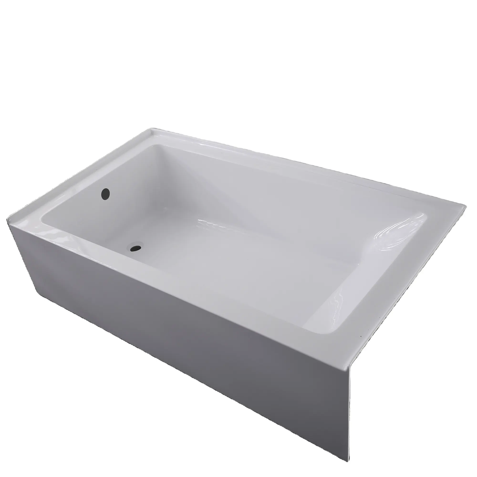 CUPC the best factory price / quality Popular north America standard alcove bathtub/single skirt bathtub 603416 inches