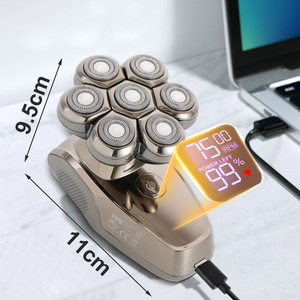 เครื่องโกนหนวดไฟฟ้า Winning Star รุ่น 7D Blade IPX6 กันน้ำ ชาร์จผ่าน USB สำหรับผู้ชาย - Product Image 4