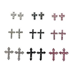 Антикварные подвески-кресты и хромированные сердца для дизайна — винтажный христианский стиль - Product Image 6