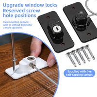 Verrou de sécurité robuste et durable pour réfrigérateur, armoire, fenêtre et porte