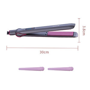 KEMEI-Fer à lisser électrique Km-2222 plat, fer à lisser, Planchas De Cabello, peigne chaud professionnel, <span class=keywords><strong>pince</strong></span> à plaque droite - Product Image 5