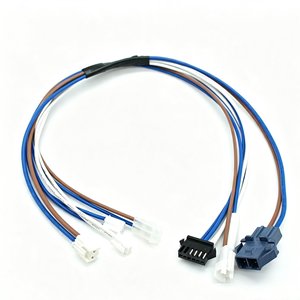 Harness Kabel PVC Multi-cabang Kustom dengan Konektor Plastik Campuran & Sinyal Multi-warna untuk Sistem Kontrol Rumah Tangga - Product Image 4