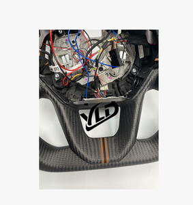 Volante Deportivo de Fibra de Carbono YLD, Versión Racing, para <span class=keywords><strong>SEAT</strong></span> <span class=keywords><strong>Leon</strong></span> Mk3 FR Cupra Ibiza, Volant Carbone, Volante Cupra - Product Image 3