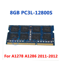 Original Nouveau A1286 RAM pour MacBook Pro A1278 Carte Mémoire PC3L-12800S 4GB/8 GO