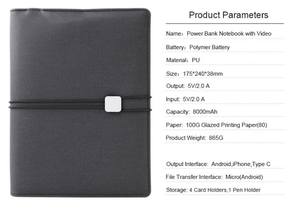 Nuevos Gadgets 2022, Electrónicos, Regalo Corporativo Personalizado, Agenda, Diario, Cuaderno con Carga Inalámbrica - Product Image 6