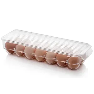 Выбор веселых практичных многоразовых контейнеров для хранения пищевых продуктов коробка для хранения яиц
