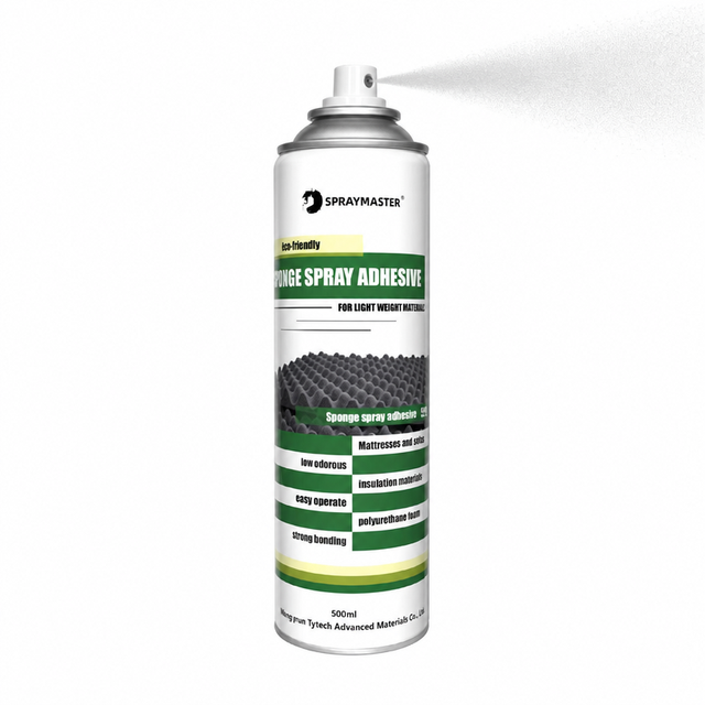 SPRAYMASTER Wholesales OEM Factory 600ML Multipurpose Sponge Spray Adhesive Aerosol Glue for Mattress and Sofa
