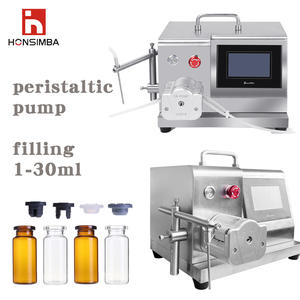Macchina di riempimento pompa peristaltica 1-30ml, lozione per profumo riempitrice di riempitrice di liquidi macchina imballatrice - Product Image 1