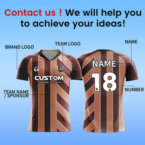 Completo da <span class=keywords><strong>Calcio</strong></span> Personalizzato con Sublimazione, Design su Misura, <span class=keywords><strong>Divisa</strong></span> da <span class=keywords><strong>Calcio</strong></span> Colorata <span class=keywords><strong>Nera</strong></span> e Gialla per Uomo Z25871 - Product Image 3