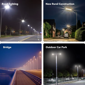 Lámpara Solar LED LUMIO para Calle, Impermeable, de Aluminio, IP65, 30W 50W 100W 150W 200W, Certificación CE, Disipación de Calor, para Carreteras, 2 Años de Garantía - Product Image 6