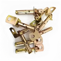 Boulons d'ancrage à expansion M8X60mm plaqués zinc jaune