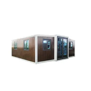 20ft 40ft Prefabricated House Cheap Prefab Homes Collapsible Expandable Foldable Container Folding House For Sale