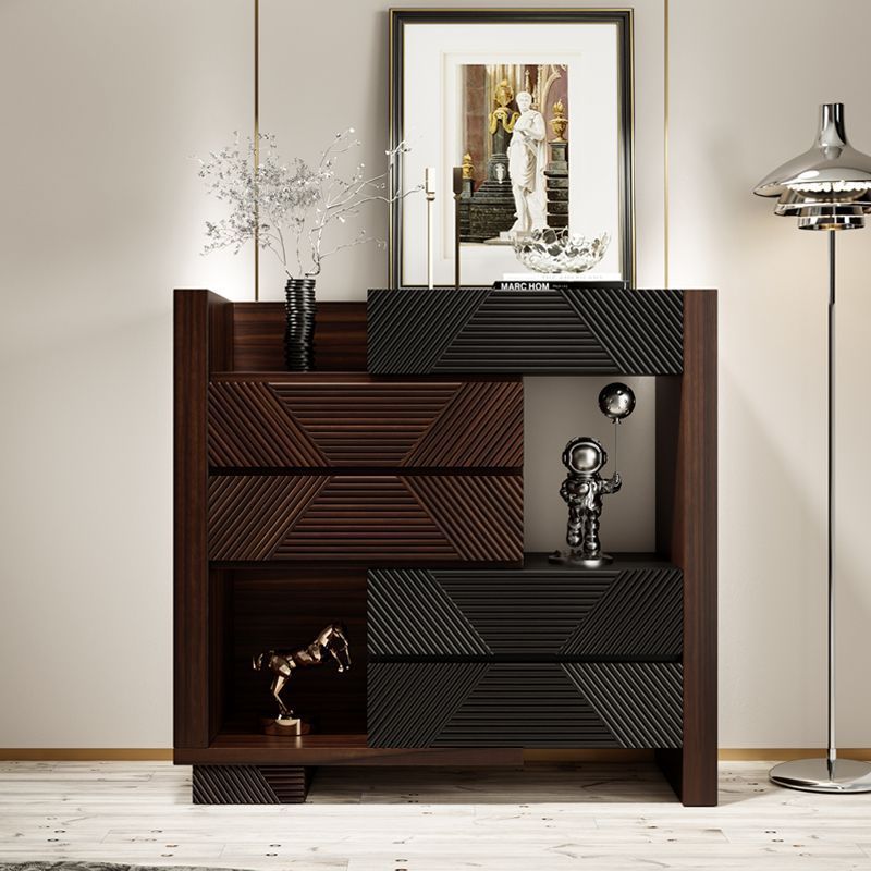 สีไม้วอลนัทสีเทาเข้ม