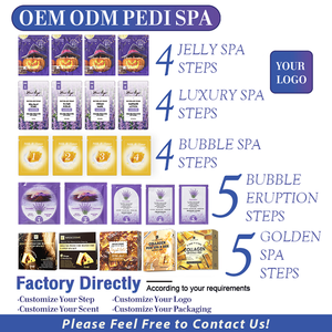 Nuovo Design 2026, Servizio OEM, Kit Pedicure Effervescente a Due Fasi per <span class=keywords><strong>Spa</strong></span> di Lusso, con Profumo Naturale e Effetto Levigante - Product Image 5