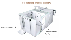 Ruixue Chất Lượng Cao 2024 New Di Động 10cbm Đi Bộ Trong Vụ Nổ Tủ Đông Lạnh Phòng Lưu Trữ Cho Đồ Uống - Product Image 5