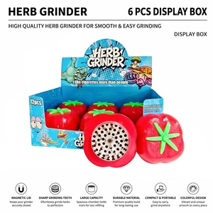 Wholesale Metal Zinc Alloy <b>Herb</b> <b>Grinder</b> Novel Design Tobacco <b>Grinder</b> New Fashion <b>Herb</b> <b>Grinder</b> - Product Image 1