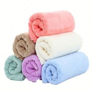 Serviette en microfibre épaisse et durable, douce, à séchage rapide, absorbante, serviette de bain de couleur unie, serviette de sport multi-usage pour la maison - Product Image 4