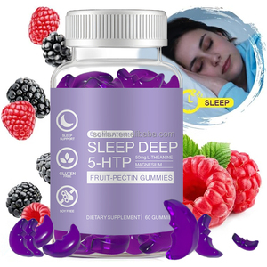 Nhãn Hiệu Riêng 6Mg Hữu Cơ Vegan Melatonin Gummies Không Đường Miễn Phí Hỗ Trợ Giấc Ngủ Sâu Dạng Liều Lượng Vitamin Kẹo Cho Người Lớn - Product Image 4