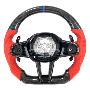 2020-2024 per BMW M3M4 G10G15 G20G22 G30G36 G42 G80G82G87 rosso su misura in fibra di carbonio volante m1 m2 pulsante interno <span class=keywords><strong>auto</strong></span> - Product Image 1