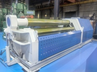 Máquina de Rolado de Placas Hidráulica CNC de Cuatro Rodillos W12 12x3000, 12mm 3000mm, con Alimentación Única y Pre-doblado