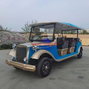 Carrito de Golf Retro Clásico, Legal para Circular en la Calle, Antiguo, Eléctrico, para Turismo - Product Image 3