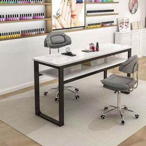 Meubles de salon de manucure Tables de manucure Station de bar à ongles 50 cm de large Bureau - Product Image 3