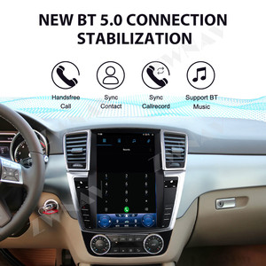 ZWNAV Tesla écran tactile Vertical pour <span class=keywords><strong>Mercedes</strong></span> Benz ML 2013-2015 <span class=keywords><strong>autoradio</strong></span> GPS Navigation multimédia lecteur vidéo <span class=keywords><strong>autoradio</strong></span> - Product Image 4