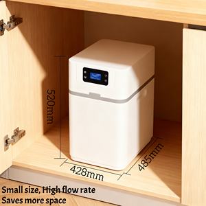 고급 가정용 언더싱크 3 개 수지 탱크 연수제 시스템, 호텔 세탁/청소용 Ca 및 Mg 이온 제거 - Product Image 4