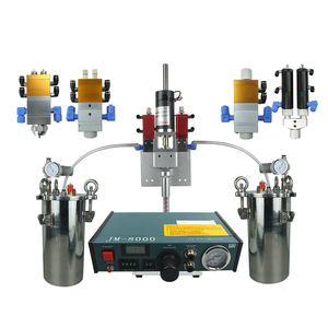 Máquina dispensadora de pegamento AB de dos componentes Diafragma trasero de succión de doble cilindro Maquinaria de automatización industrial de 1 año <span class=keywords><strong>para</strong></span> - Product Image 2