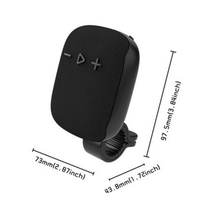 WIND3 Mini Haut-parleur sans fil portable pour extérieur, avec support de fixation pour vélo, son puissant et basses profondes, audio intelligent - Product Image 4