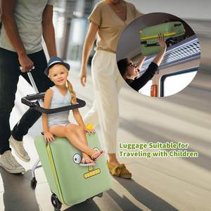 Viaggio OEM sulla <span class=keywords><strong>valigia</strong></span> per <span class=keywords><strong>bambini</strong></span> 20 pollici Hardside bagaglio per <span class=keywords><strong>bambini</strong></span> su valigie di grandi dimensioni <span class=keywords><strong>con</strong></span> il Design del seggiolino per <span class=keywords><strong>bambini</strong></span> aiuta il tuo bambino a viaggiare - Product Image 4