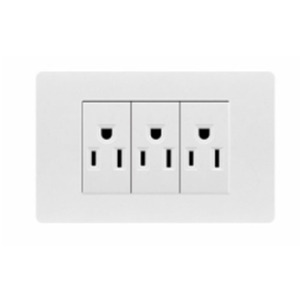 Phong cách hiện đại Big Khung 1 Gang 1 Way + đôi Thái Lan Ổ cắm điện thiết kế mới tường Ổ cắm chuyển đổi ổ cắm - Product Image 4