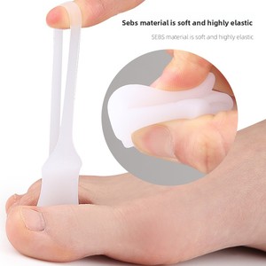 <span class=keywords><strong>Orthèse</strong></span> à trou unique pour <span class=keywords><strong>hallux</strong></span> <span class=keywords><strong>valgus</strong></span>, séparateur d'orteils superposés, manchon séparateur d'orteils en SEBS, correcteur d'<span class=keywords><strong>hallux</strong></span> <span class=keywords><strong>valgus</strong></span>, taille unique, en stock - Product Image 3