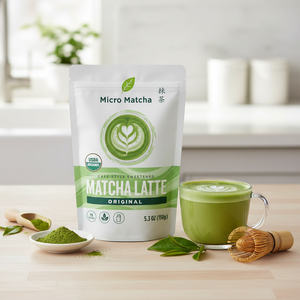 Micro Matcha Hoge Kwaliteit Biologische Japanse Groene Thee Latte Gecertificeerd Biologisch Slankmakende Matcha in Private Label Verpakking - Product Image 3