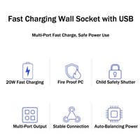 MGA steker Usb listrik pengisi daya Cepat Outlet soket daya harga pabrik aksesoris soket