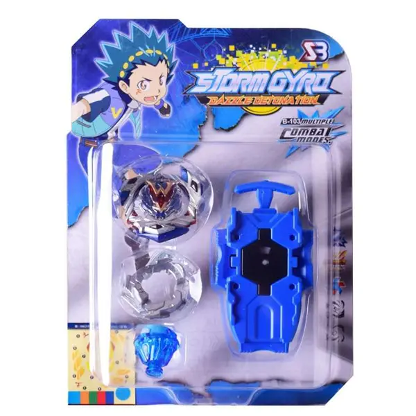 Beyblade Burst mainan bangunan tempur dengan peluncur Bayblade Set atas pabrik penjualan langsung logam Putar kualitas tinggi untuk anak-anak Mini