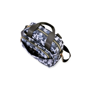 Sac bandoulière 2-en-1 avec imprimé chat mignon, convertible en sac à bandoulière ou pochette pour femme, idéal pour les voyages et l'usage quotidien - Product Image 6