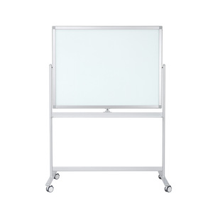 Pizarra Magnética de Doble Cara Zhongjia, de Vidrio Templado y Aluminio, Color <span class=keywords><strong>Blanco</strong></span> - Product Image 1