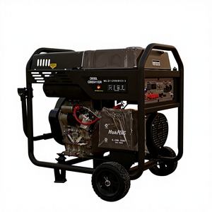 Generador Diésel de Arranque Manual, Motor sin Escobillas de Imán Permanente de 220V, Conjunto de Alta Potencia - Product Image 1