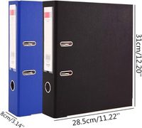 Offre Spéciale personnalisable A4 Document Archive Boîte de fichiers PP Matériel avec levier Arc Clip pour l'organisation et le stockage de bureau