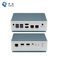 Mini PC sans ventilateur Intel N6211 2 DDR4 M.2 NVME 2 HD Affichage 4K 2 LAN Windows10 11 Linux WiFi 4G Mini PC Barebone pour la maison et le bureau