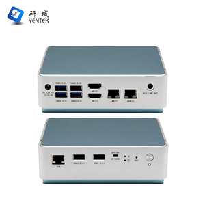 Fanless Mini Pc Intel N6211 2 DDR4 M.2 NVME 2 HD 4K Dual Display 2 LAN Windows10 11 Linux WiFi 4G Home Office Barebone Mini Pc - Product Image 2