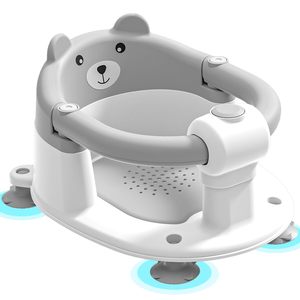Sedile da bagno per bambini Premium con superficie antiscivolo e schienale regolabile sicuro e confortevole per neonati e neonati - Product Image 6