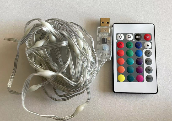 USB Power Dream Color Home and Outdoor Decoration String Light RGB ...