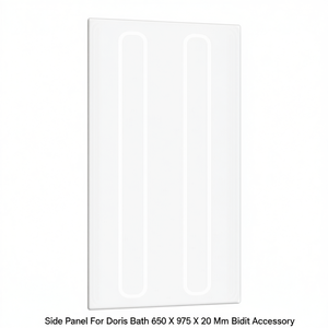 Panel Lateral para Bañera Doris 650 x 975 x 20 mm, Accesorio para Bidé - Product Image 2