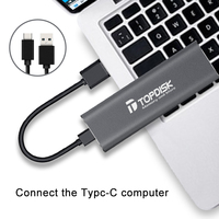 Topdis PM50C Hard Drive Portabel, Hard Drive Eksternal SSD M.2 PCIe NVME Kecepatan Sangat Tinggi Hingga 1TB