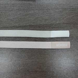 Custom Logo Text Eco-Friendly Silk Printed Flat Nylon Polyester Draw <b>Cord</b> String Drawstring for Pants and Garment Use - Product Image 6